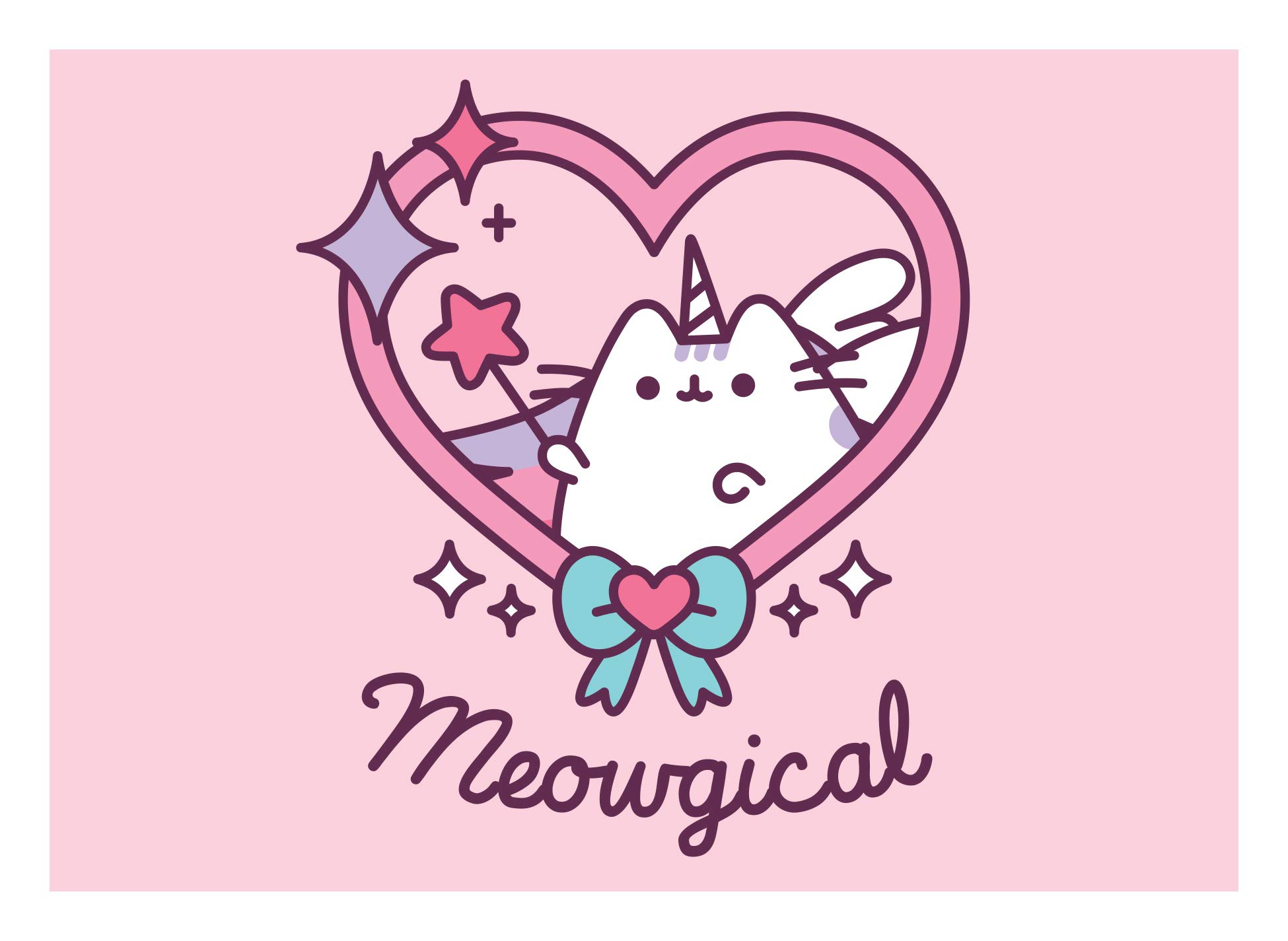 Foto 5 pulgar | Libro de Postales Pusheen Tarjetas Gato Kawaii Postcard Book