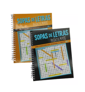 Foto 2 | Set de 4 Sopas de Letras Belug Multicolor