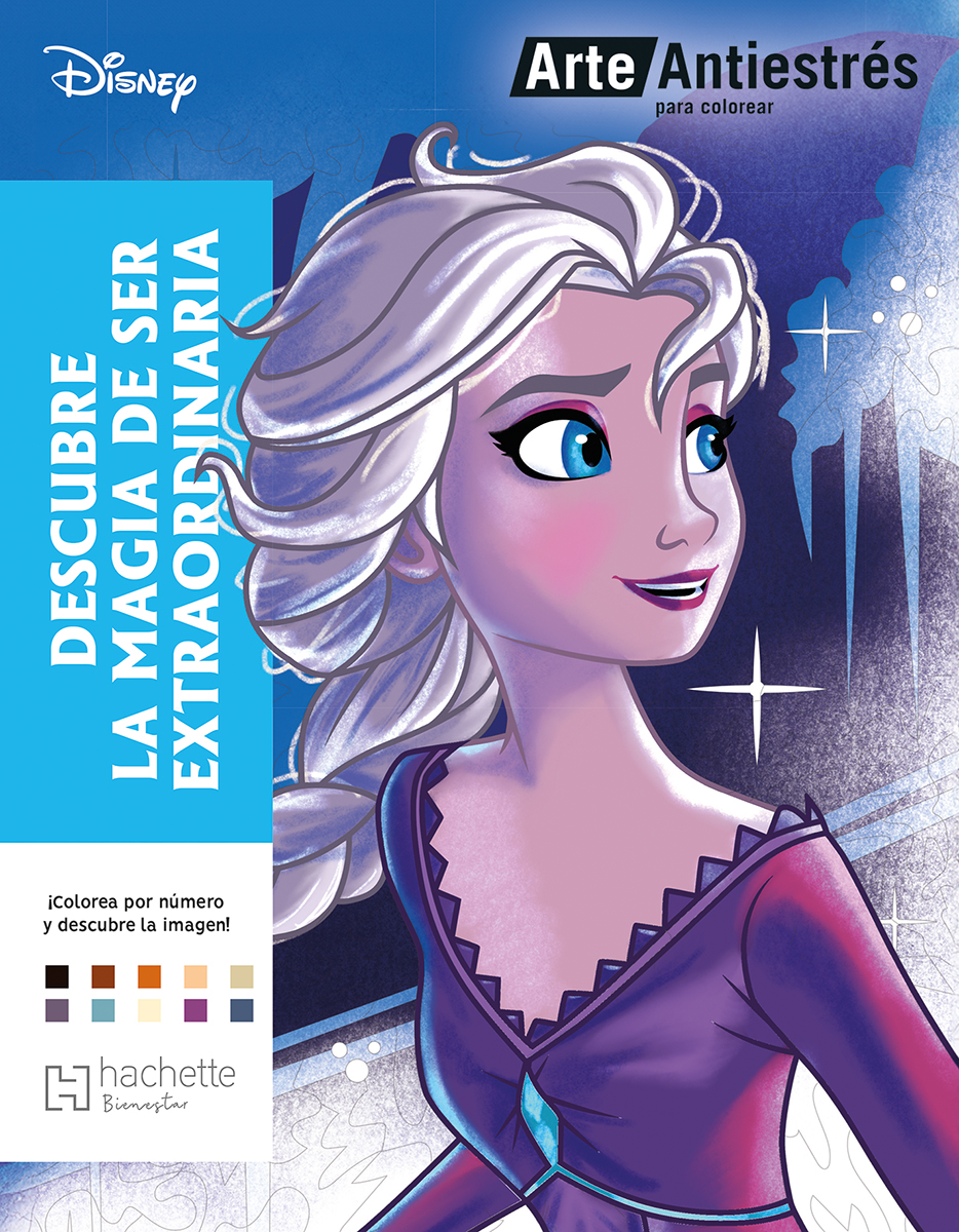 Libro Arte Antiestrés Descubre la Magia de Ser Extraordinaria Larousse Disney