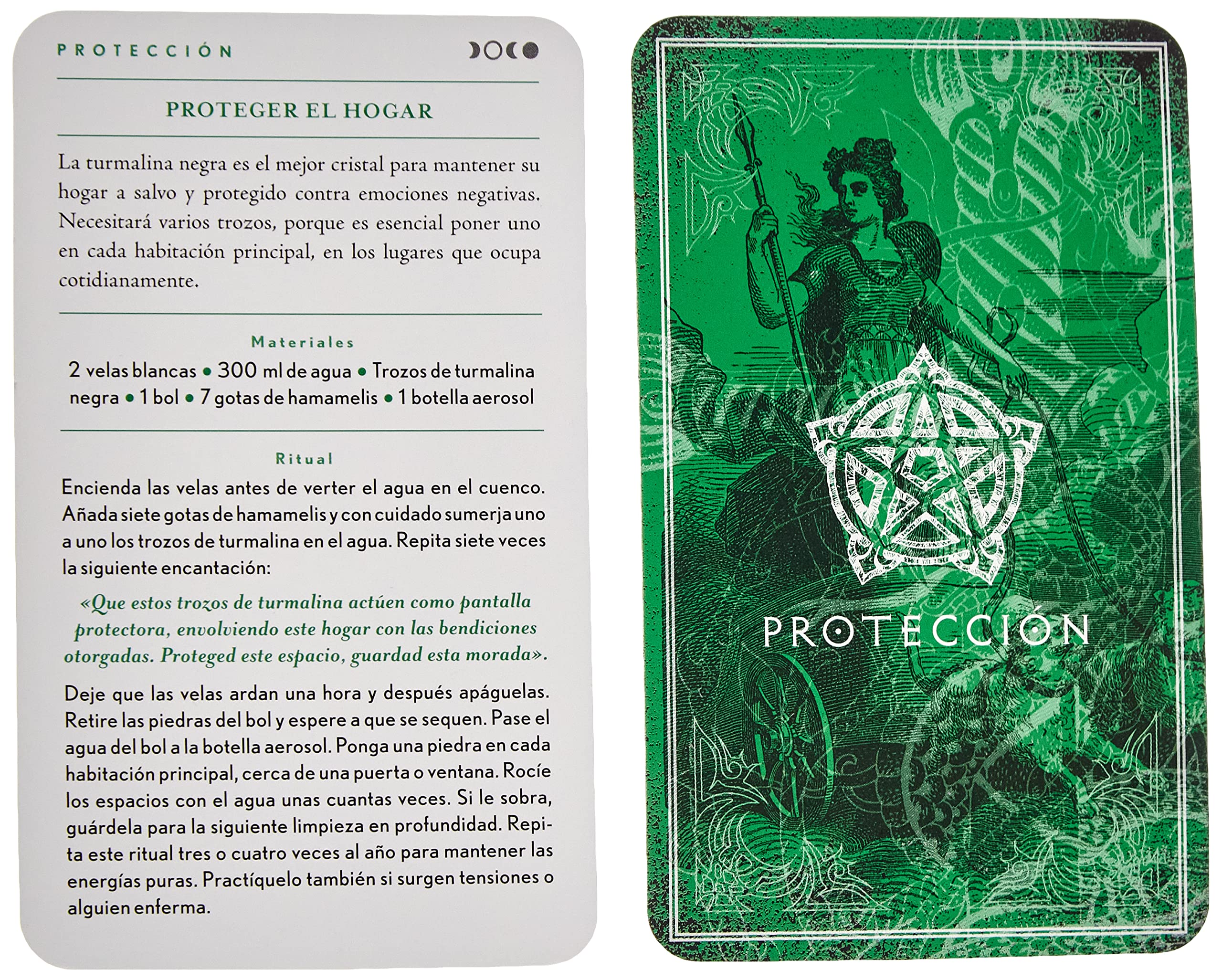 Foto 3 pulgar | Baraja Wiccapedia Cartas: 100 Hechizos Y Rituales De Shawn Robbins/ Leanna Greenaway /charity Bedell