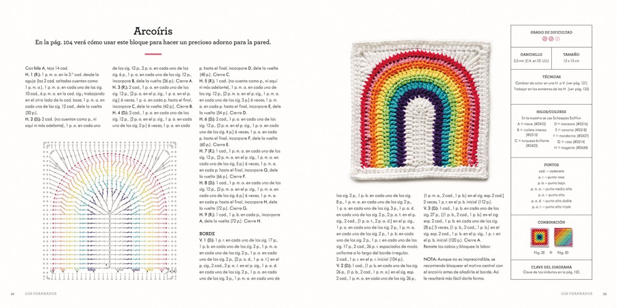 Foto 4 pulgar | Guía Moderna Para Tejer Granny Squares De Celine Semaanand / Leonie Morgan Tapa Blanda