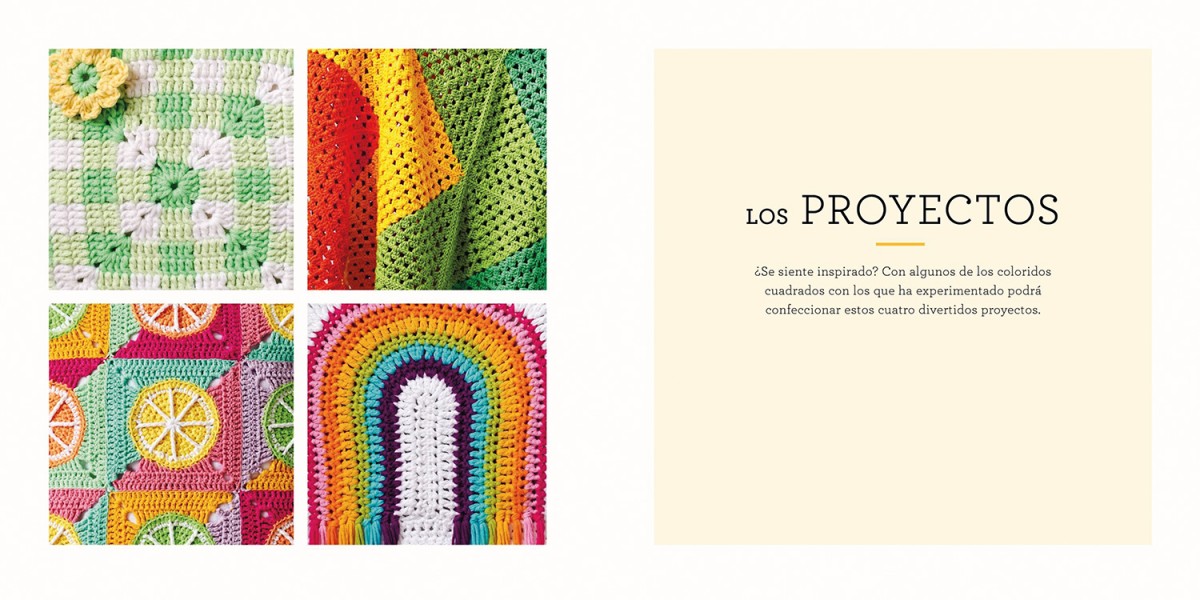 Foto 5 pulgar | Guía Moderna Para Tejer Granny Squares De Celine Semaanand / Leonie Morgan Tapa Blanda