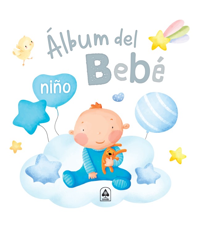 Foto 2 pulgar | Álbum De Bebé - Niño: Mi Primer Año De Varios Autores. Marin Tapa Dura