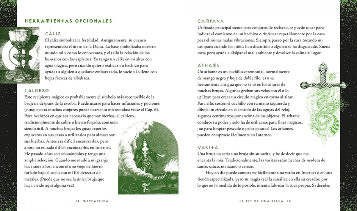 Foto 2 | Wiccapedia: Una Guía Para Brujas Modernas De Shawn Robbins Librero Pasta Dura