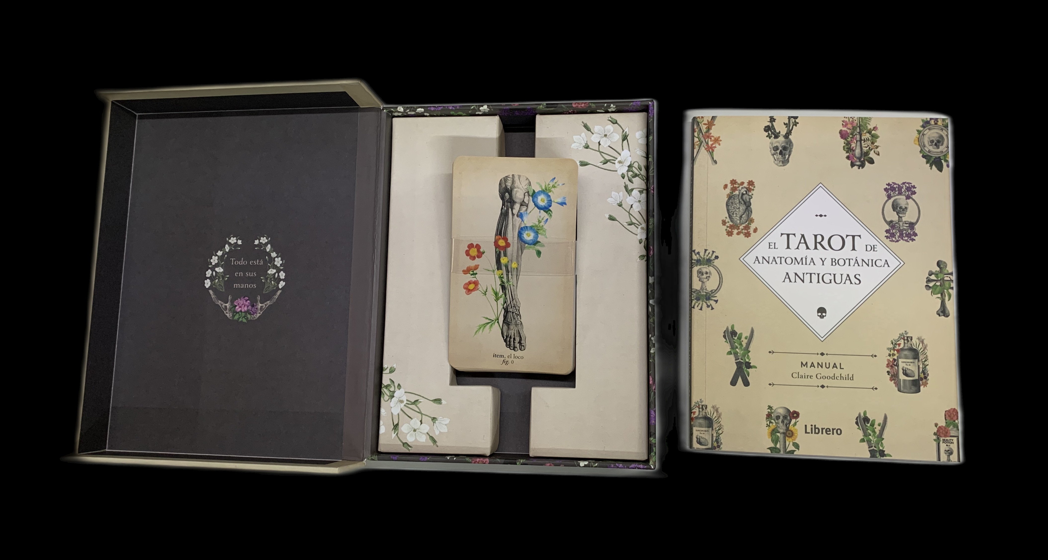 Foto 6 | El Tarot De Anatomía Y Botánica Antigua (libro + Cartas) De Claire Goodchild Librero