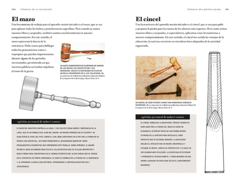 Foto 5 pulgar | Símbolos De La Masonería De Robert Lomas Librero Tapa Blanda