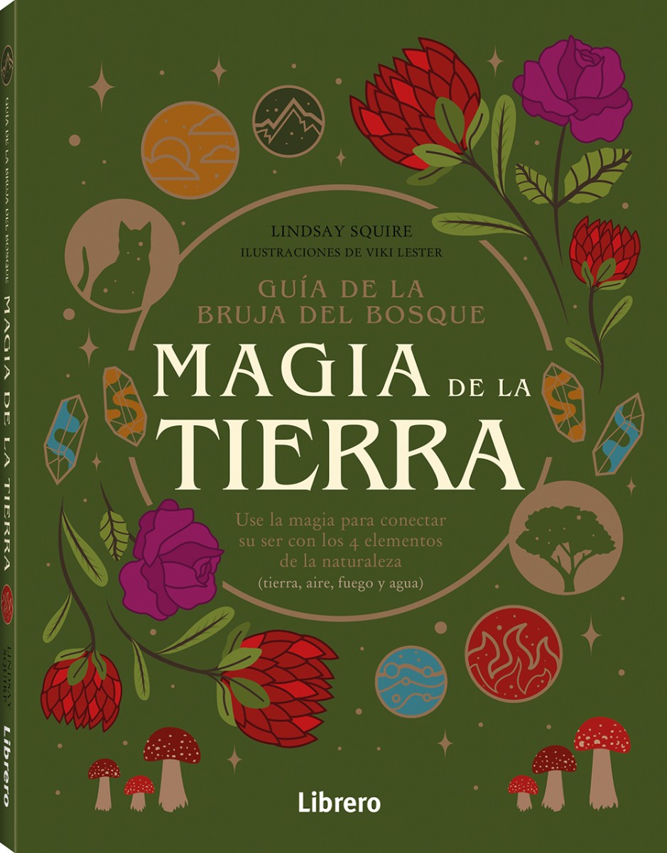 Foto 2 pulgar | Magia De La Tierra. Guía De La Bruja Del Bosque De Lindsay Squire Librero Tapa Blanda
