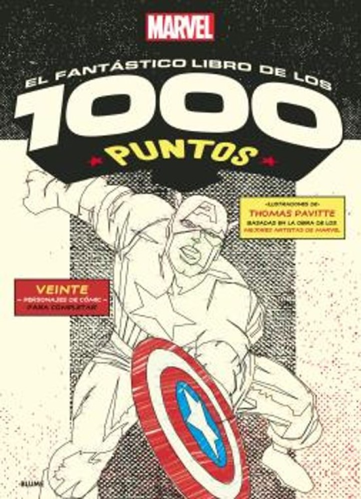 Foto 2 pulgar | Fantastico Libro De Los 1000 Puntos.marvel Toma Pavitte Blume Tapa Blanda