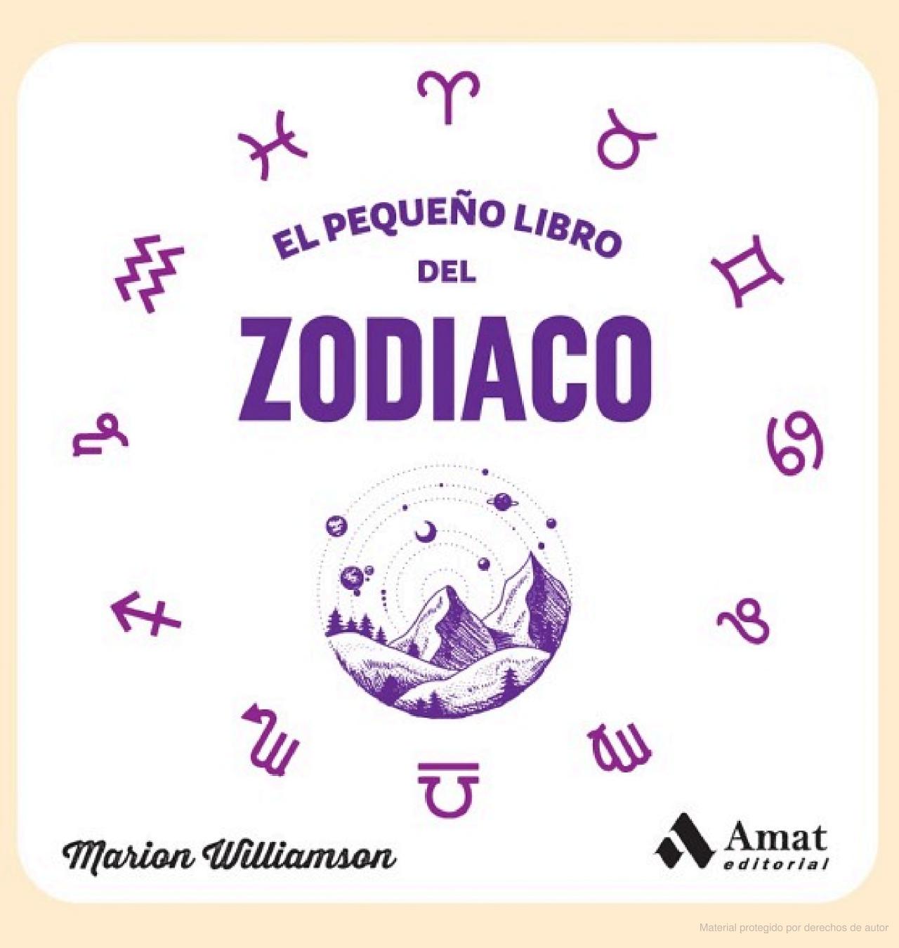 Foto 2 pulgar | El Pequeño Libro Del Zodiaco Marion Williamson Amat Tapa Blanda