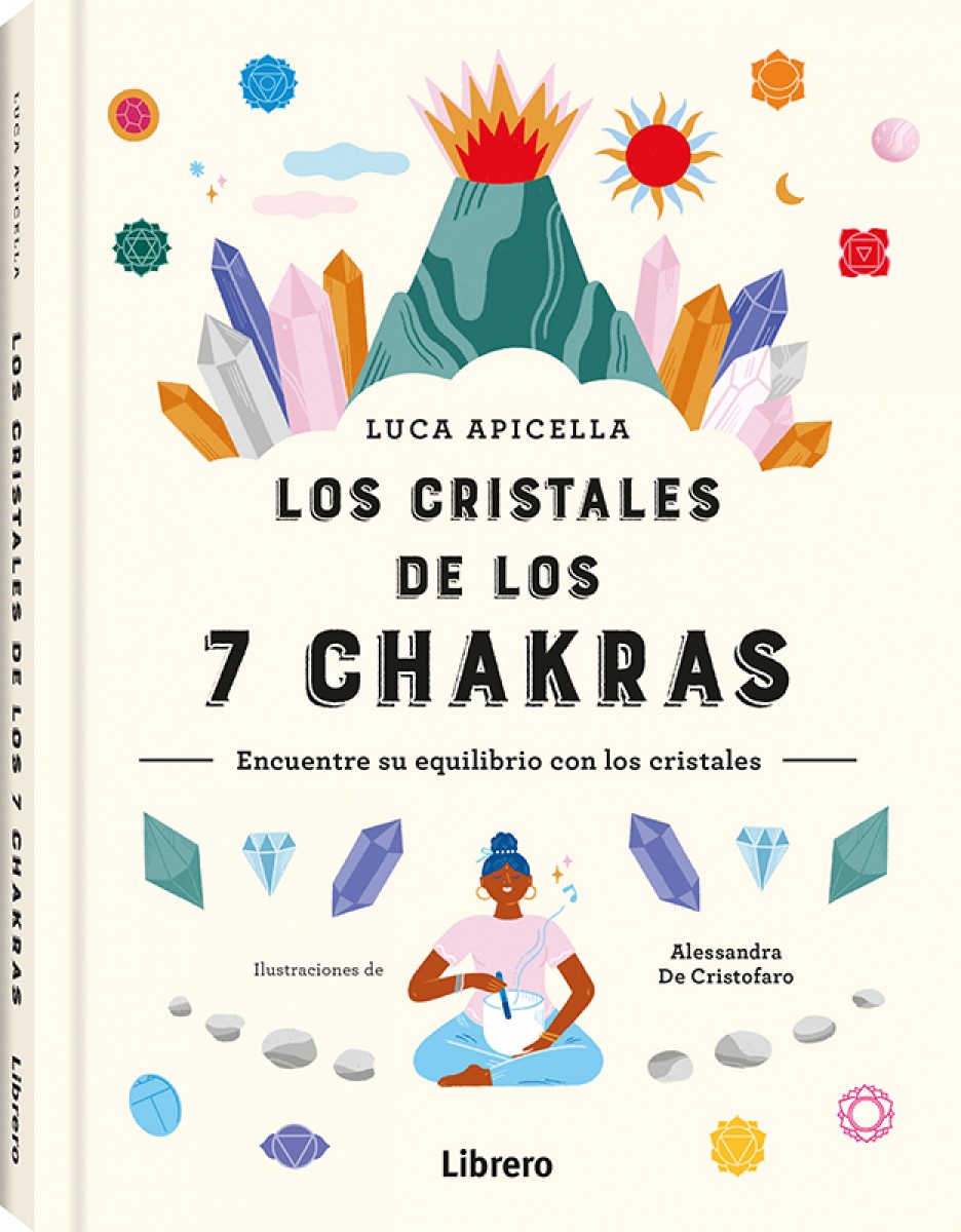Foto 2 pulgar | Libro Cristales De Los 7 Chakras Alessandra De Cristofaro Librero Pasta Dura