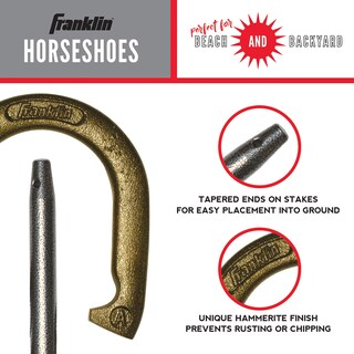 Foto 3 | Juego De Herraduras Franklin Sports De Hierro Fundido Con Estacas De Acero - Venta Internacional.