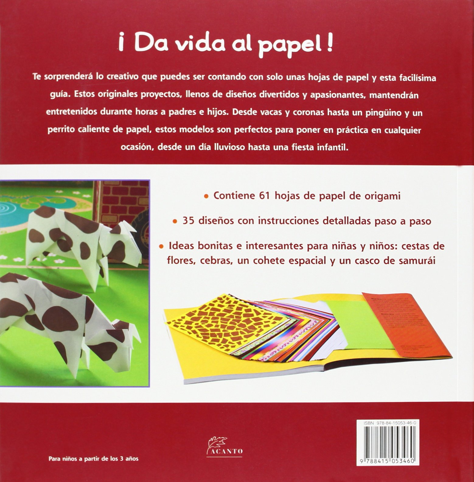 Foto 3 pulgar | Origami Para Niños Mari Ono Y Roshin Ono Blume Tapa Blanda
