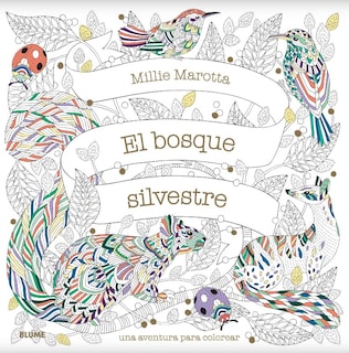 Foto 1 | Bosque Silvestre Millie Marotta Blume Tapa Blanda
