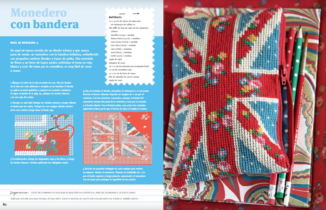Foto 3 pulgar | ¡bordar! Cath Kidston Bume Tapa Blanda