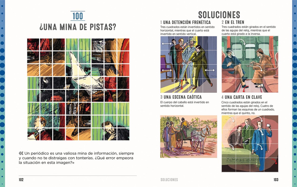 Foto 2 | Sherlock Holmes Enigmas Visuales Pierre Berloquin Librero Tapa Blanda