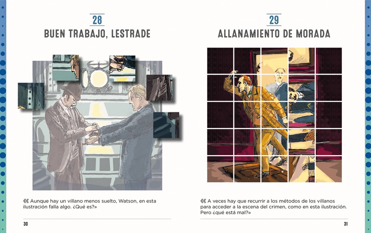 Foto 3 | Sherlock Holmes Enigmas Visuales Pierre Berloquin Librero Tapa Blanda