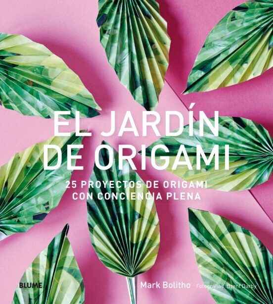 Foto 2 pulgar | El Jardín de Origami Mark Bolitho Blume Tapa Blume