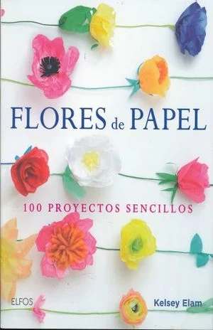 Foto 2 pulgar | Flores De Papel Kelsey Elam Blume Tapa Blanda
