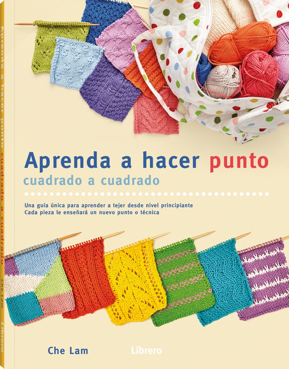 Foto 2 pulgar | Aprenda A Hacer Punto Cuadro A Cuadro Che Lam Librero Tapa Blanda