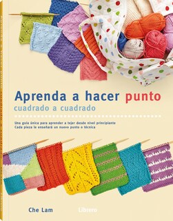Foto 1 | Aprenda A Hacer Punto Cuadro A Cuadro Che Lam Librero Tapa Blanda