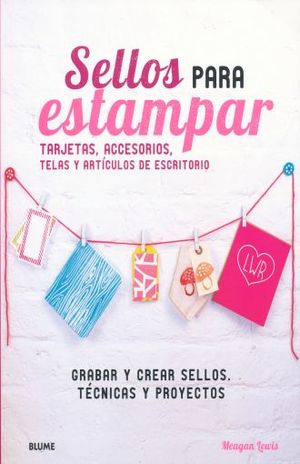 Foto 2 pulgar | Sellos Para Estampar Meagan Lewis Blume Tapa Blanda