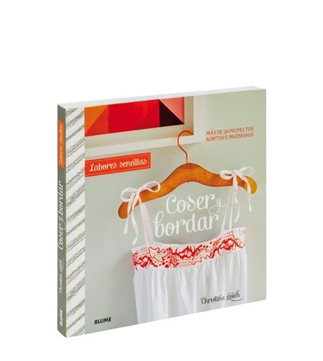 Foto 2 pulgar | Labores Sencillas. Coser Y Bordar Christine Leech Blume Tapa Blanda