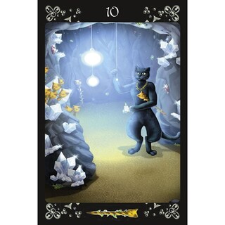 Foto 2 | Tarot De Los Gatos Negros