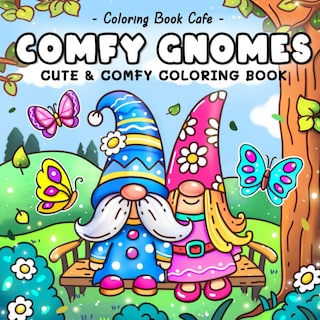 Foto 1 | Libro Para Colorear Comfy Gnomes Cute & Comfy Para Adultos Y Adolescentes - Venta Internacional.