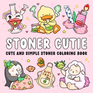 Foto 1 | Libro Para Colorear Publicado De Forma Independiente Stoner Cutie Adults - Venta Internacional.