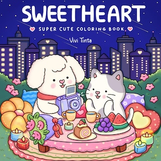Foto 1 | Sweetheart: Libro Para Colorear Para Adultos Y Adolescentes Con Adorables Animales De San Valentín - Venta Internacion
