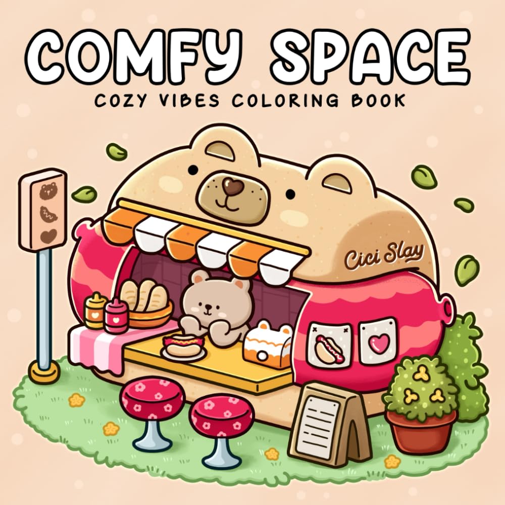 Foto 2 pulgar | Libro Para Colorear Comfy Spaces Para Adultos Con Cozy Places & Hygge - Venta Internacional.