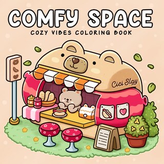 Foto 1 | Libro Para Colorear Comfy Spaces Para Adultos Con Cozy Places & Hygge - Venta Internacional.