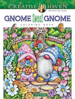 Foto 1 | Libro Para Colorear Dover Publications Creative Haven Gnome Sweet Gnome - Venta Internacional.