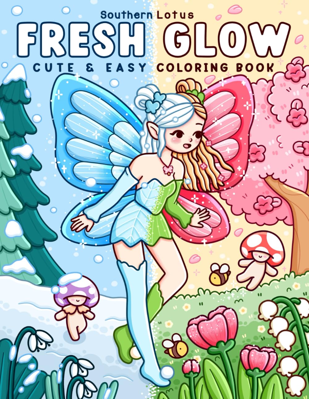 Foto 2 pulgar | Libro Para Colorear Fresh Glow Para Adultos Y Adolescentes Con Bonito Diseño - Venta Internacional.