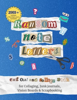 Foto 1 | Libro De Collage Con Cartas De Rescate Recortadas Con Más De 2000 Materiales - Venta Internacional.