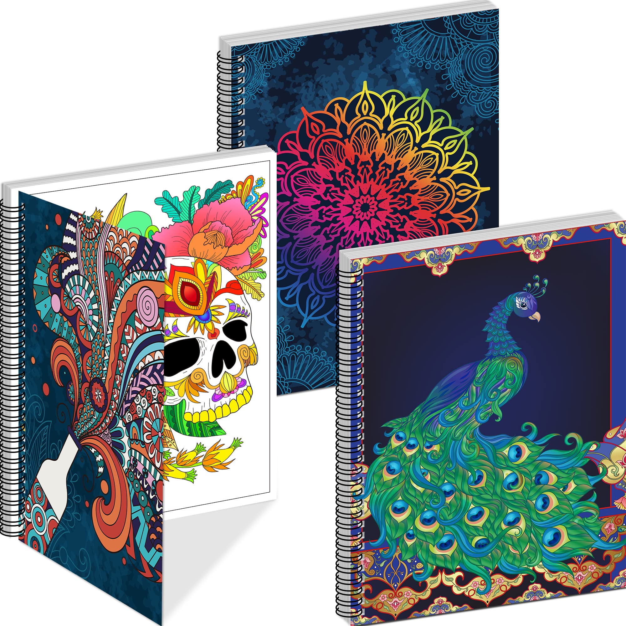 Foto 1 | Set De Libros Para Colorear Kalysky Adult Animals Flowers 3 Books - Venta Internacional.