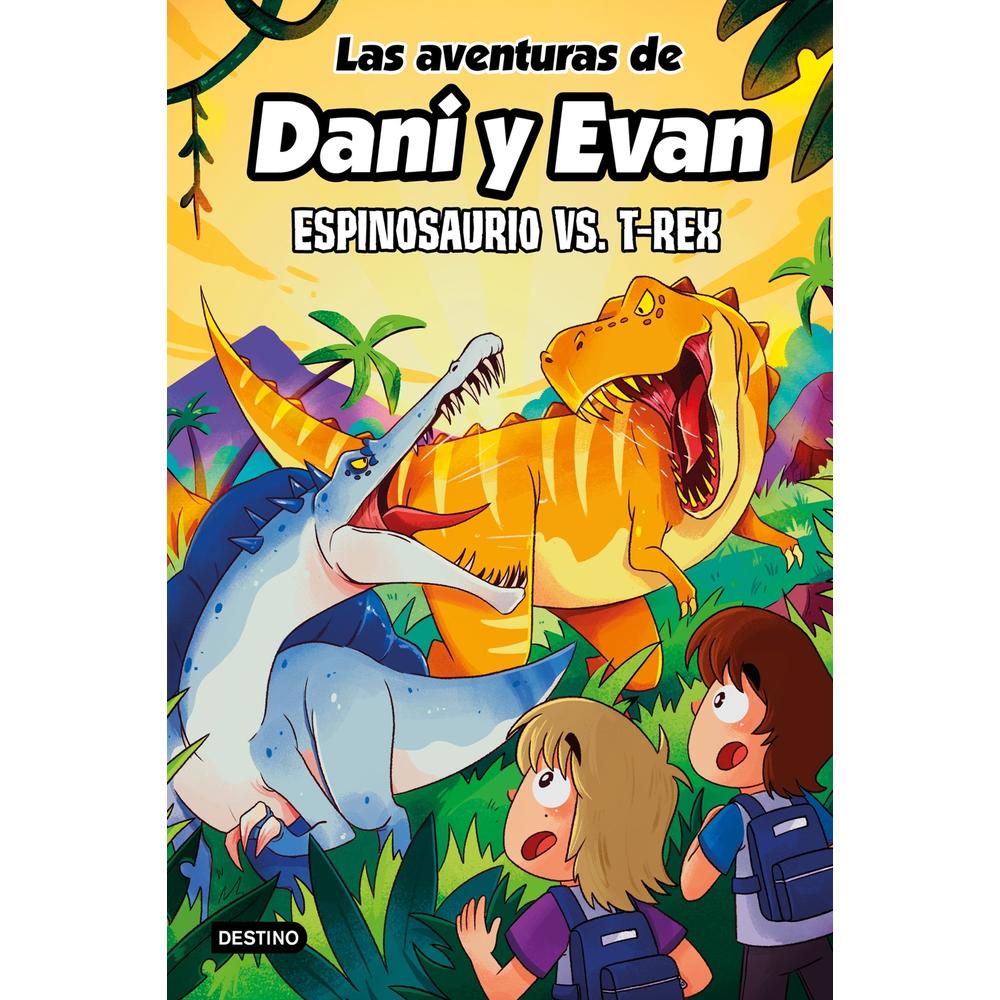Las Aventuras De Dani Y Evan 10. Espinosaurio Vs. T-rex