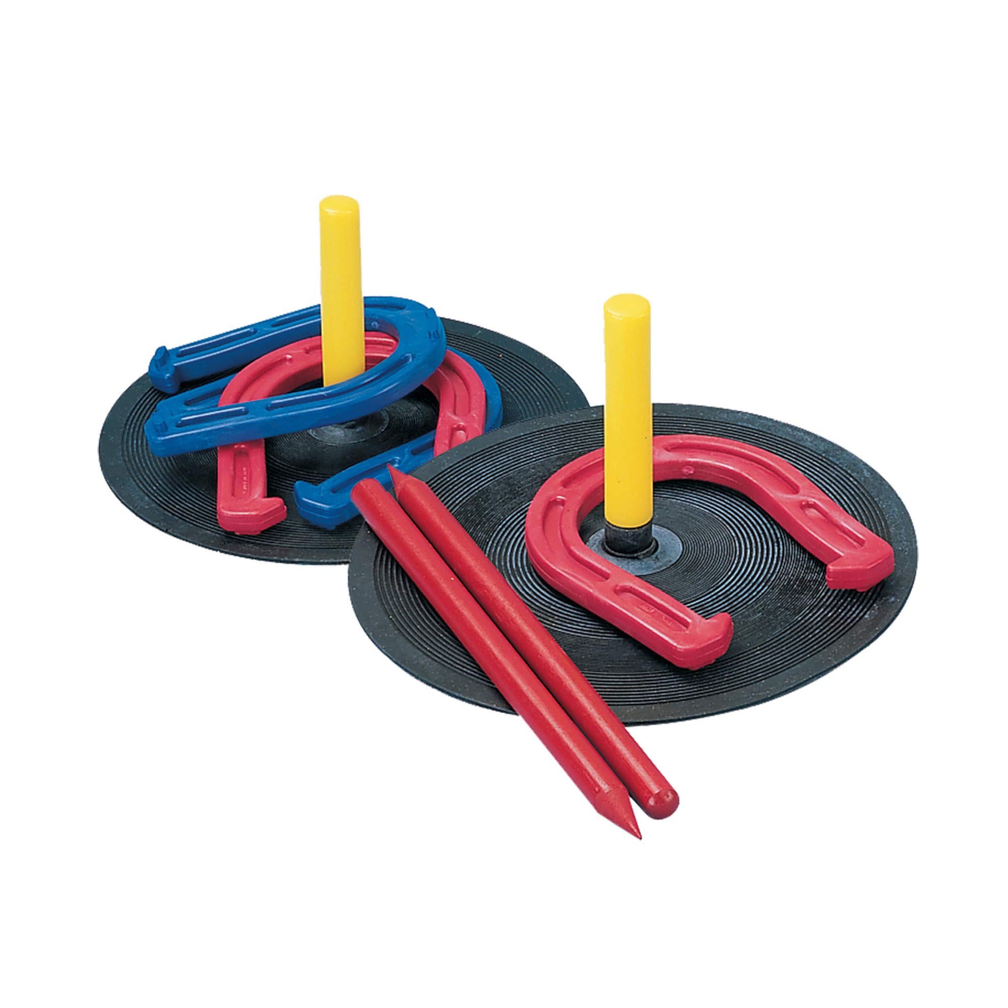 Set En Forma De Herradura Champion Sports Para Interior/exterior  Color Rojo - Venta Internacional.