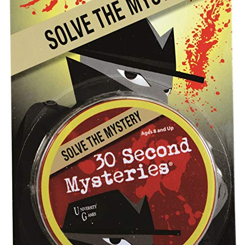 Foto 5 pulgar | Game University Games Mystery  Mind And Logic 30 Second Mysteries Red - Venta Internacional.
