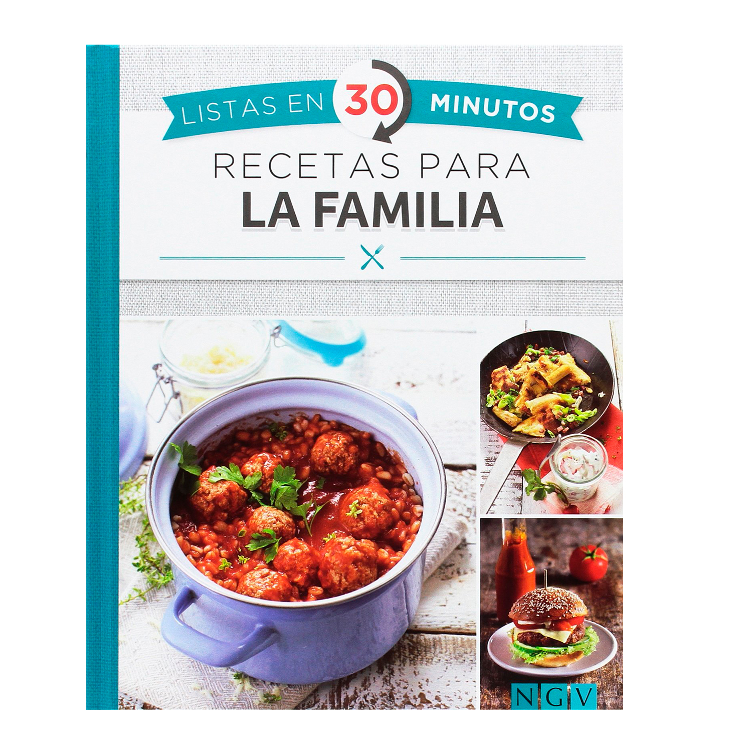 Foto 2 pulgar | Libro Recetas para La Familia NGV Rústica Multicolor