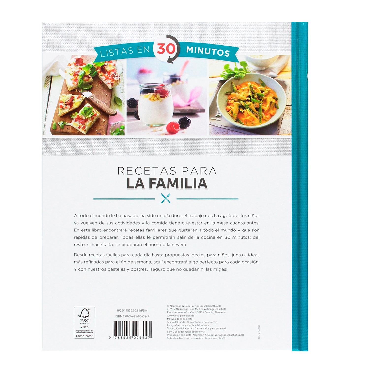 Foto 3 pulgar | Libro Recetas para La Familia NGV Rústica Multicolor