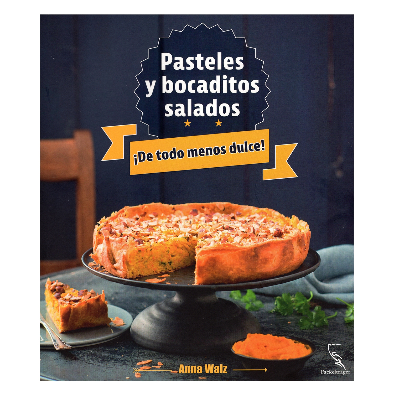 Pasteles Y Bocaditos Salados  Fackelträger Rústica Azul $456