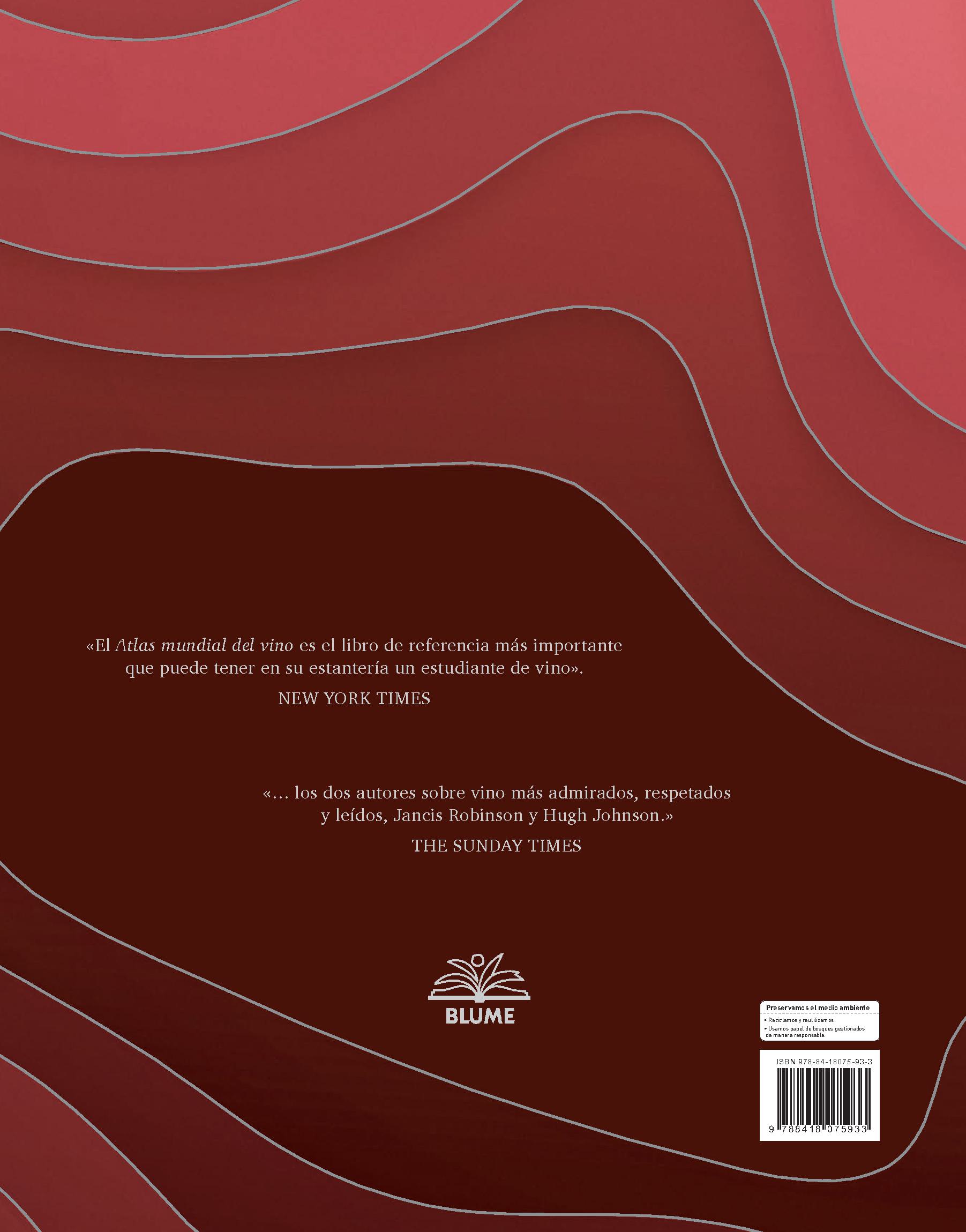 Foto 9 pulgar | Atlas Mundial Del Vino De Hugh Johnson/ Jancis Robinson Blume Tapa Dura