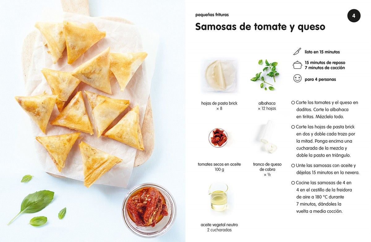 Foto 4 pulgar | Superfácil Freidora De Aire: Recetas Con 3-6 Ingredientes De Lelia Castello Tapa Blanda