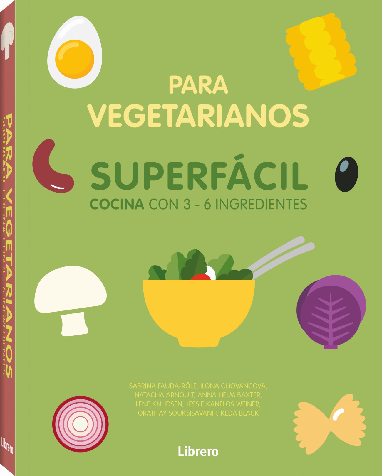 Foto 2 pulgar | Cocina Superfacil Para Vegetarianos Varios Autores Librero Tapa Blanda