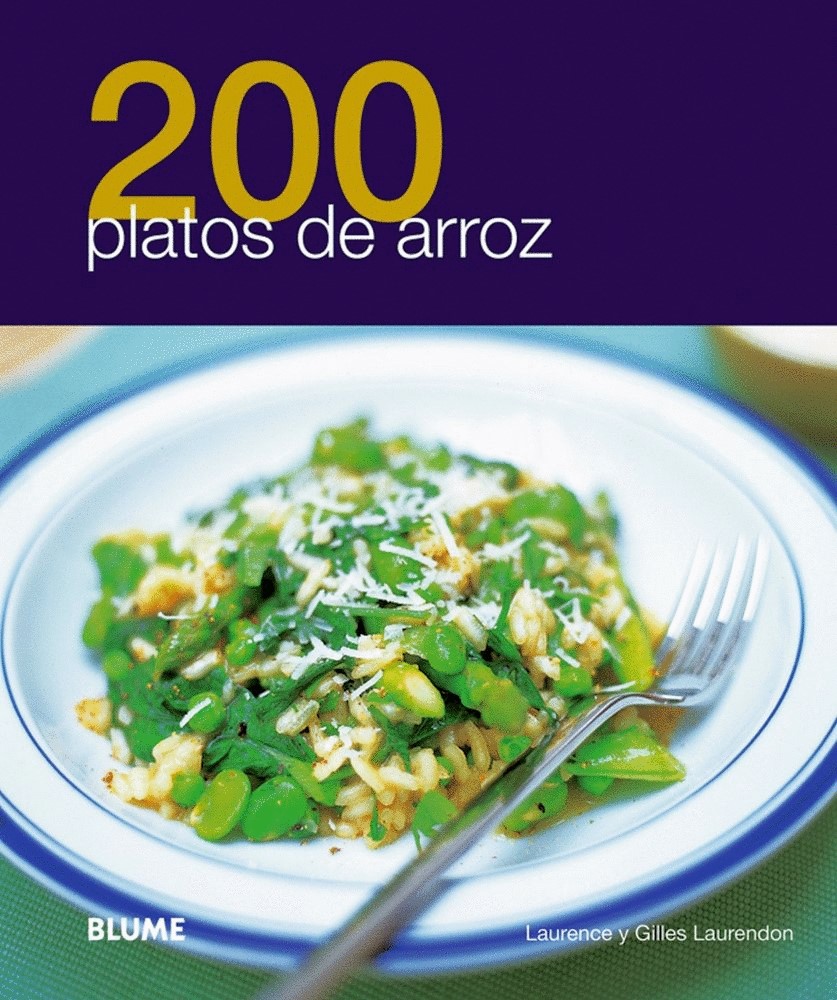 Foto 2 pulgar | 200 Platos De Arroz Varios Autores Tapa Blanda