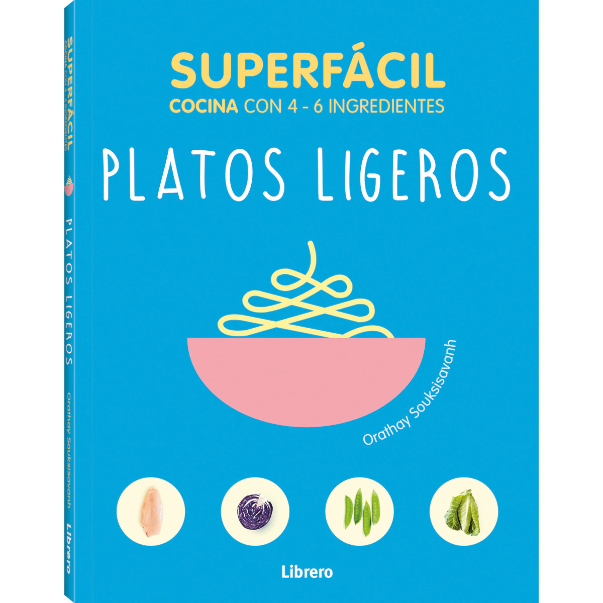 Foto 2 pulgar | Superfacil Platos Ligeros Orathay Souksisavanh Librero Tapa Blanda