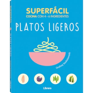 Foto 1 | Superfacil Platos Ligeros Orathay Souksisavanh Librero Tapa Blanda
