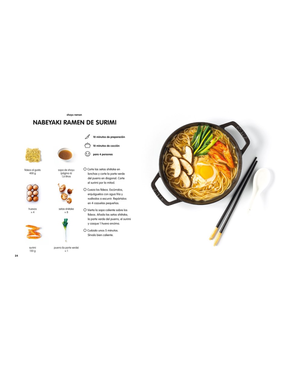 Foto 2 | 100 Recetas Ramen & Fideos Varios Autores Librero Tapa Blanda
