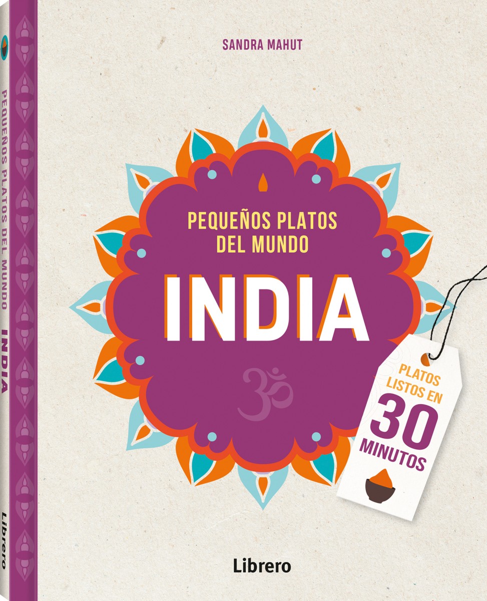 Foto 2 pulgar | India Pequeños Platos Del Mundo Sandra Mahut Librero Pasta Dura